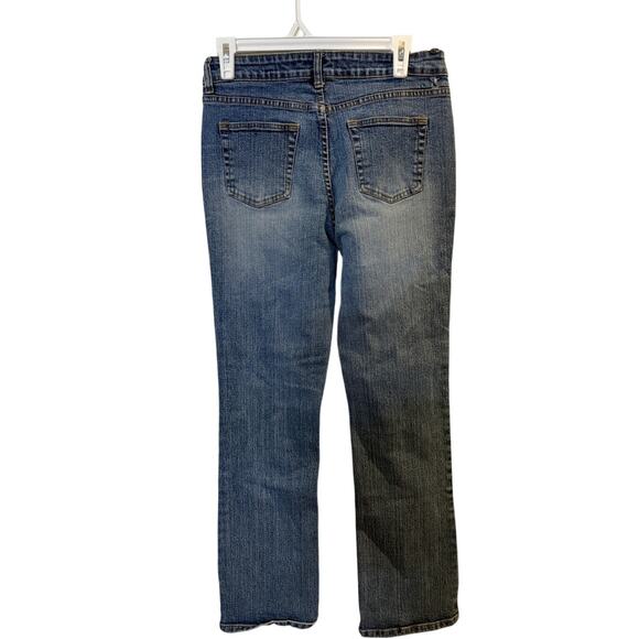 Vintage Route 66 Low Rise Bootcut Jeans Blue Denim 30” Inseam - Picture 3 of 8